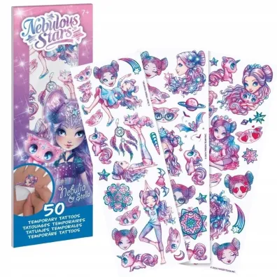 Tatua�e dla dzieci Nebulia 50 szt Nebulous Stars