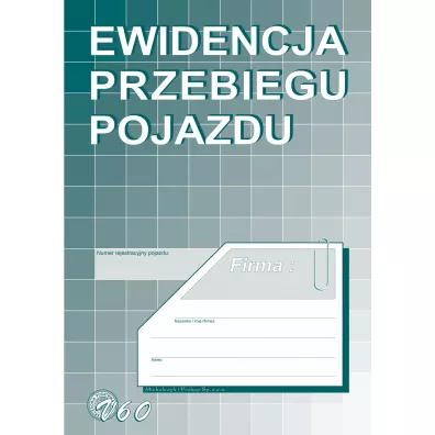 Michalczyk i Prokop Ewidencja przebiegu pojazdu V-60