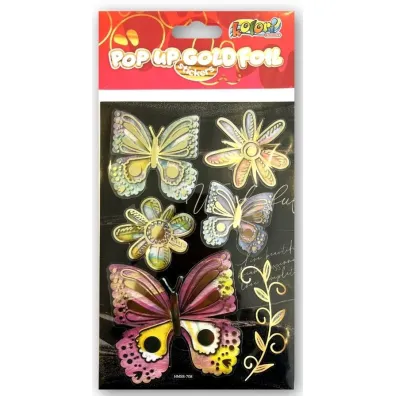 Naklejki foliowe Gold Butterflies PENMATE