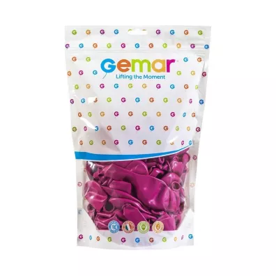 Godan Balony pastelowe ciemnor�owe 33cm