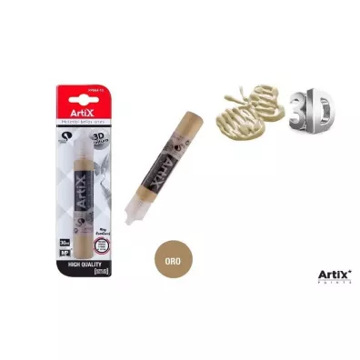 Artix Farba strukturalna 3D z�oty 30ml