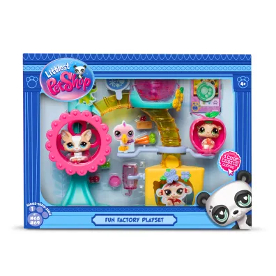 Zestaw Littlest Pet Shop Fabryka zabawy