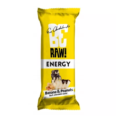 BeRaw Baton Energy Banana & Nuts 40 g