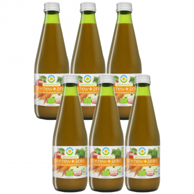 Bio Food Sok marchew-jabko Zestaw 6 x 300 ml Bio