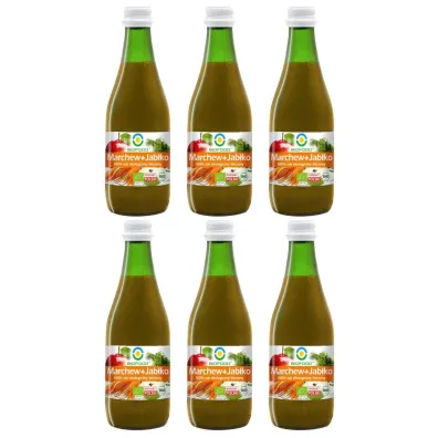 Bio Food Sok marchew-jab�ko Zestaw 6 x 300 ml Bio