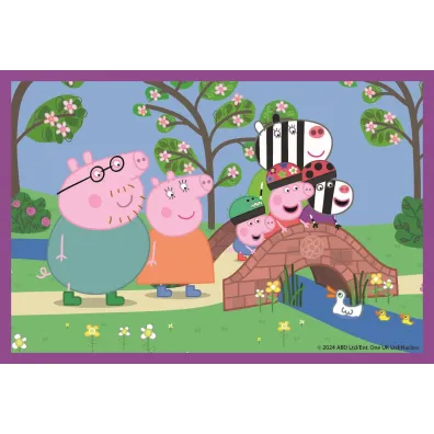 �winka Peppa Klocki obrotowe 6 el. Peppa Pig
