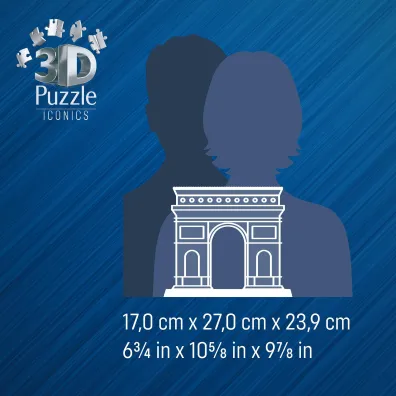 Puzzle Iconics 224 el. 3D �uk Triumfalny Ravensburger