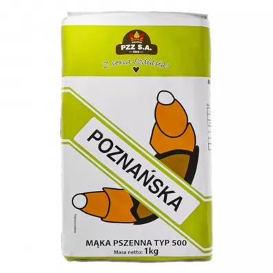 Pzz Mka pszenna poznaska, typ 500 1 kg