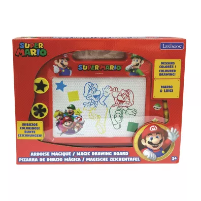 Magnetyczna wielokolorowa tablica krelarska Super Mario z akcesoriami A5 CRNI550