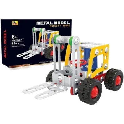 Klocki konstruktor metalowe 86el