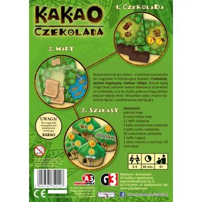 Kakao. Czekolada. Rozszerzenie 1 G3