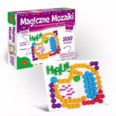 Magiczne mozaiki. Kreatywno�� i edukacja - 300 element�w