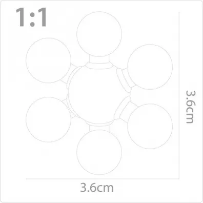 Klocki ma�ych geniuszy kwiatki kulki 160el