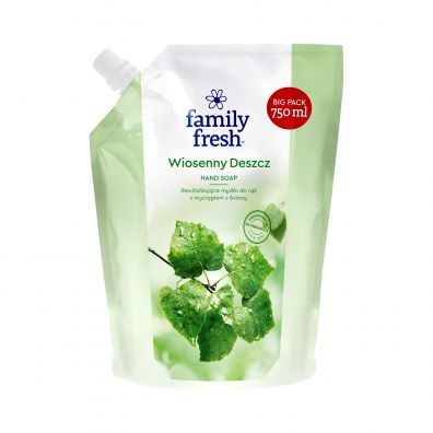Family Fresh Mydo do rk Wiosenny Deszcz Refil 750 ml