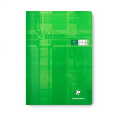 Clairefontaine Zeszyt A4 mix kolorw kratka 60 kartek