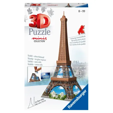 Puzzle mini 54 el. 3D Wie�a Eiffel Ravensburger