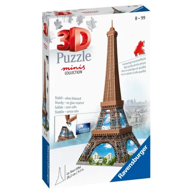 Puzzle mini 54 el. 3D Wie�a Eiffel Ravensburger