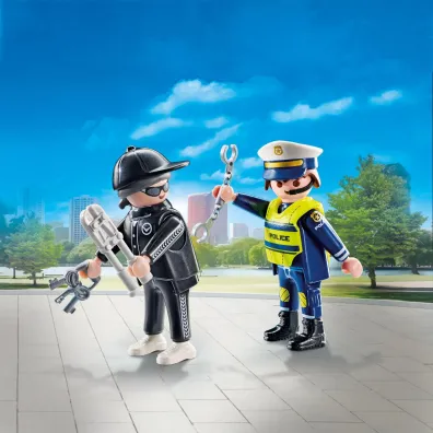 Playmobil DuoPack Policjant i z�odziej 71804