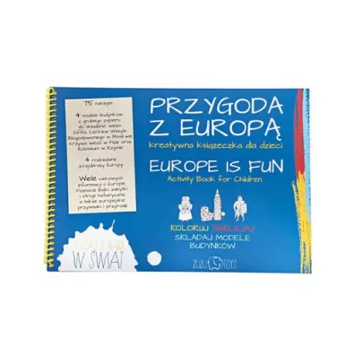Przygoda z Europ�. Kreatywna ksi��eczka dla dzieci - Paulina P�achecka