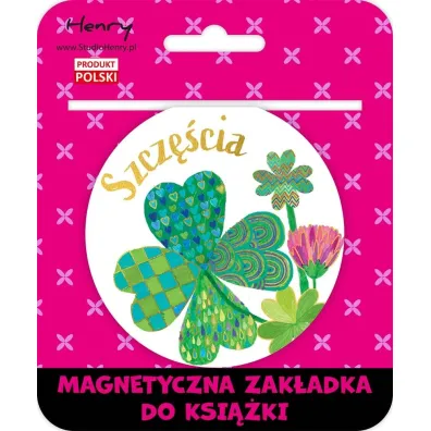 Henry Zak�adka magnetyczna kulka 2 - koniczyna