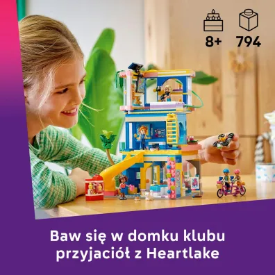 LEGO Friends Domek klubu przyjaci� z Heartlake 42689