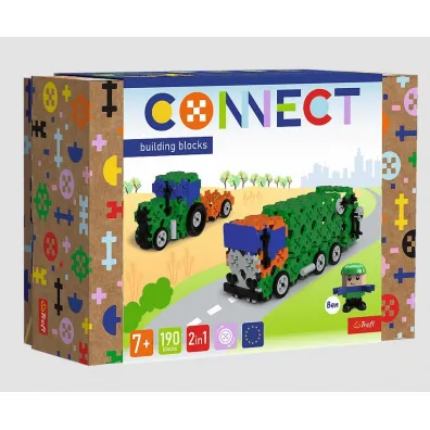Klocki Connect - �mieciarka / Traktor M