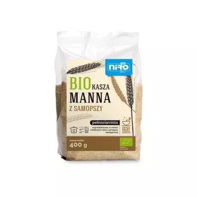 Niro Kasza manna z samopszy 400 g Bio