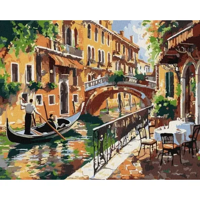 Ideyka Malowanie po numerach - Wenecki spok�j 40x50cm