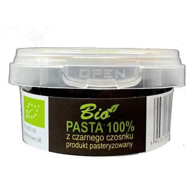 Przetwory Z Natury Pasta z czarnego czosnku bezglutenowa 80 g Bio