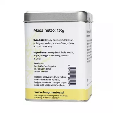 Long Man Tea Honey Bush Fruit Herbata owocowa sypana Puszka 120 g
