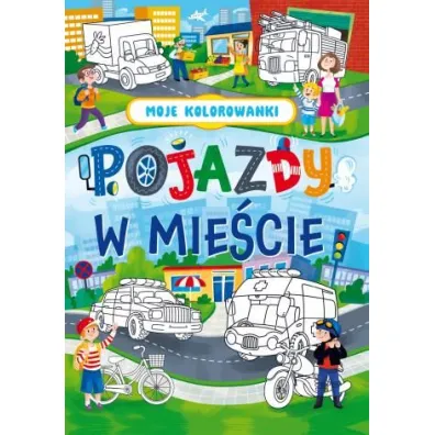 Pojazdy w mie�cie. Moje kolorowanki