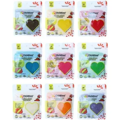 ChildGen Ciastolina naturalna eko-pack 9 kolor�w