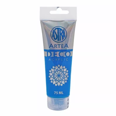 Astra Farba akrylowa Deco Artea w tubie niebieska 75ml
