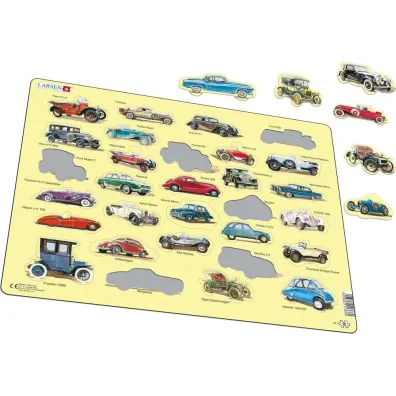 Puzzle 30 el. Samochody Larsen
