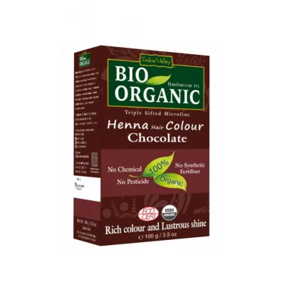 Indus Valley Henna - farba do w�os�w na bazie henny, Czekoladowy, vege 100 g