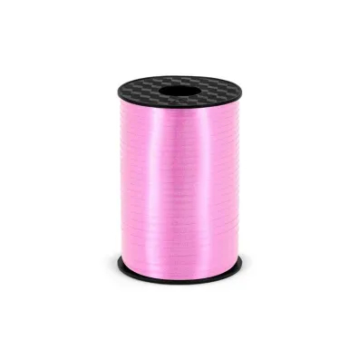 PartyDeco Wst��ka plastikowa jasny r�owy 5mm/225m