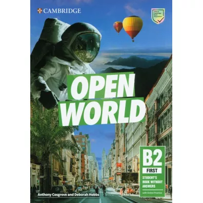 Open World First Student's Book without Answers with Online Practice - Anthony Cosgrove, Deborah Hobbs