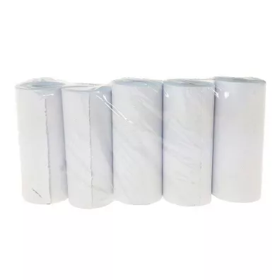 Papier termiczny biay 5,5x2,5cm 5 rolek