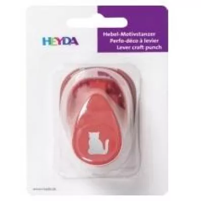 Heyda Dziurkacz ozdobny �redni kotek 17mm