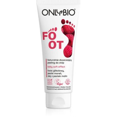 OnlyBio Foot naturalnie zuszczajcy peeling do stp 75 ml