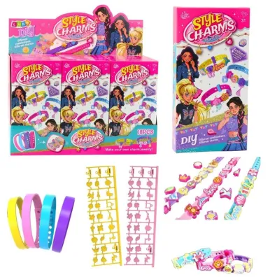 Bransoletki DIY zawieszki zwierz�ta LeanToys
