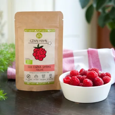 Helpa Łyżka Smaku Malina, Czary Mamy 40 g Bio Helpa Łyżka Smaku Malina, Czary Mamy 40 g Bio