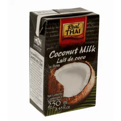 Real Thai Kokosowe mleczko ekstr. 85% (19% t) UHT 250 ml