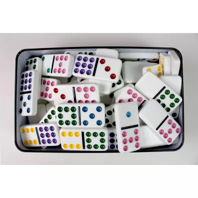 Domino dzi�wi�tkowe Deluxe w puszce