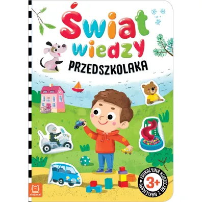 �WIAT WIEDZY PRZEDSZKOLAKA. EDUKACYJNA KSI��ECZKA Z NAKLEJKAMI 3
