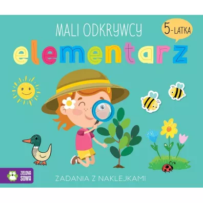 Elementarz 5-latka. Mali odkrywcy - Justyna  Tkocz