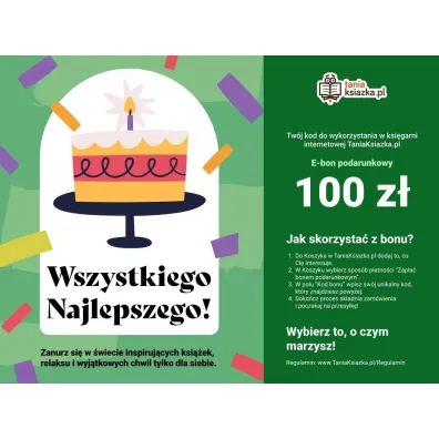 e-Bon Karta Podarunkowa Wszystkiego najlepszego 100 z� TaniaKsiazka.pl