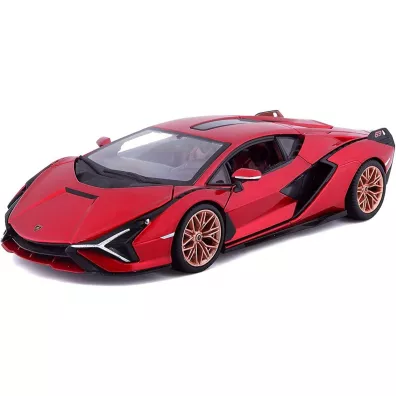 Bburago model lamborghini sian fkp 37 red 1:24