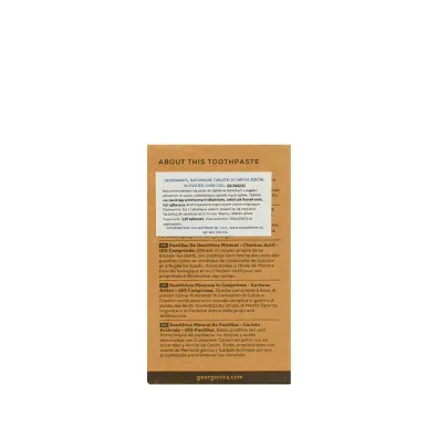 Georganics Naturalne tabletki do mycia z�b�w, Activated Charcoal 120 tab.