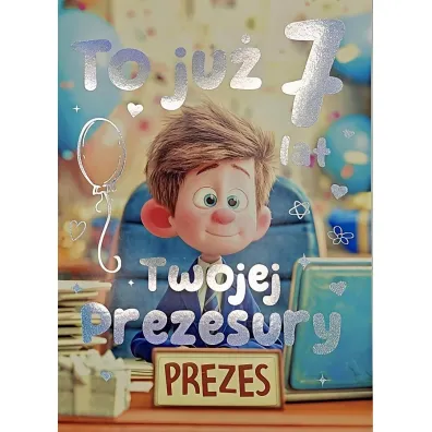 Yeku Karnet 3K Urodziny